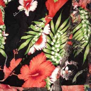 Hibiscus beach cover up 🌺